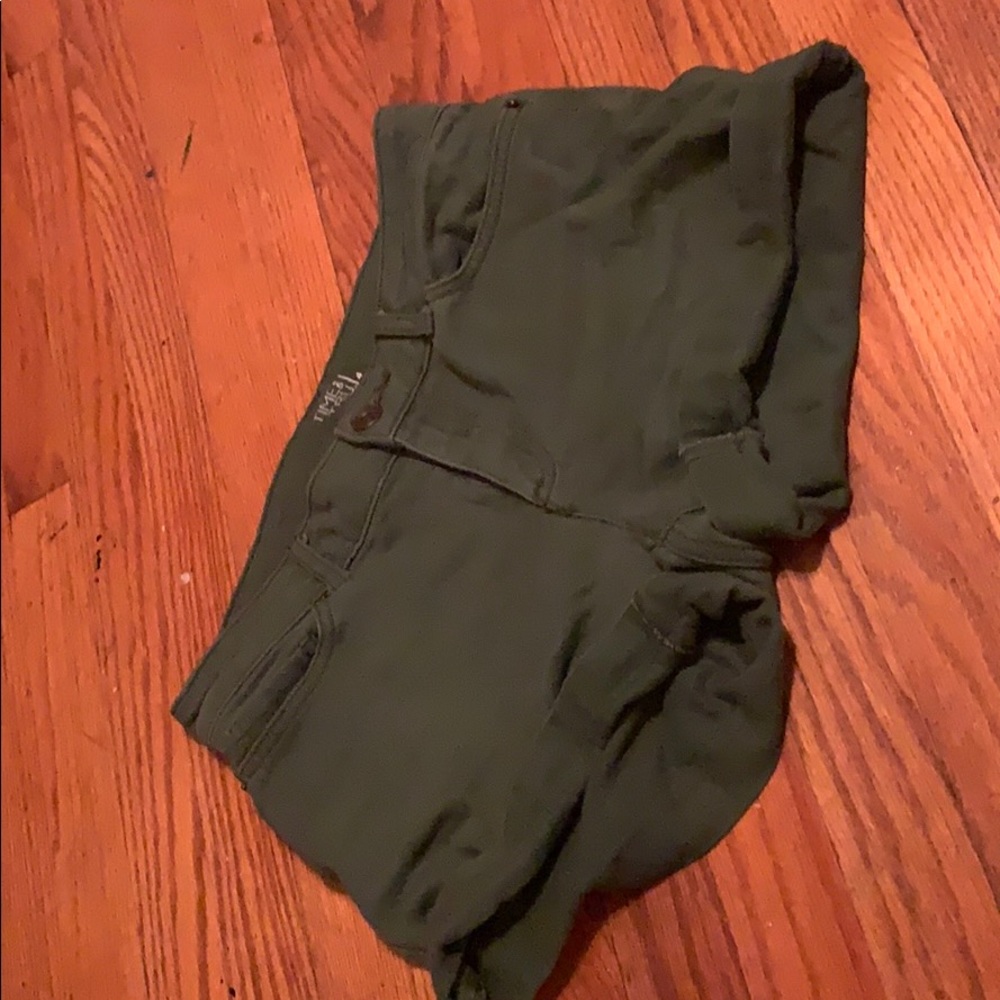 cute green shorts